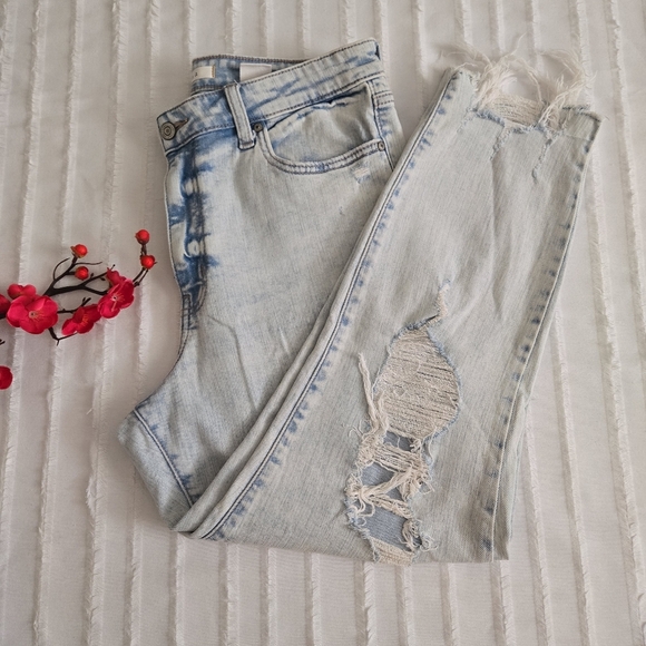 Light Blue Men's Jeans - Picture 6 of 7